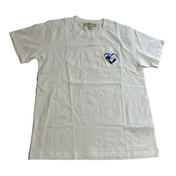 Michael Michael Kors Watch Hunger Stop T-Shirt in White - Picture 1 of 4